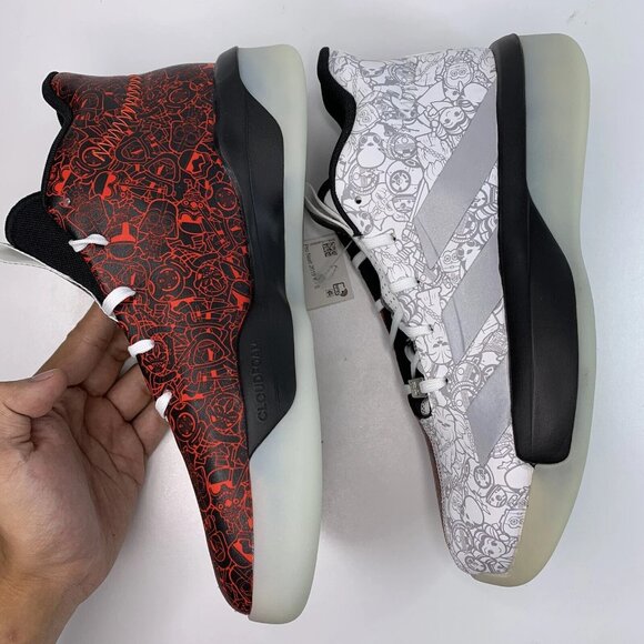 [US 6] STAR WARS x adidas PRO NEXT 2019 JEDI vs SITH Shoes White Red Black main image 6